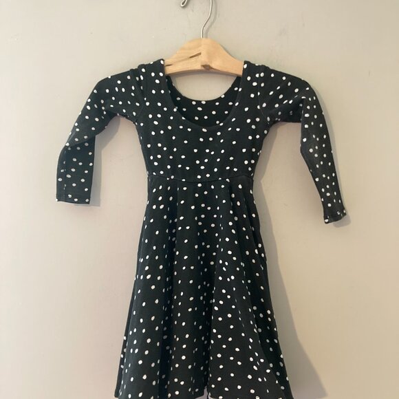 $23 ADD ON Remie Girl polka dot dress Janie and Jack Baby Gap Quincy Mae Zara - Picture 2 of 3